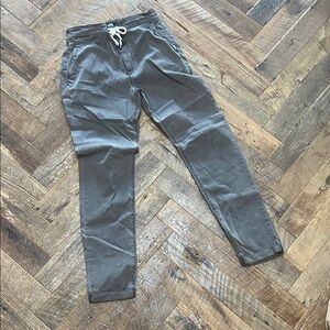 PAIGE Tan Jogger Sweatpants with Elastic Waistband